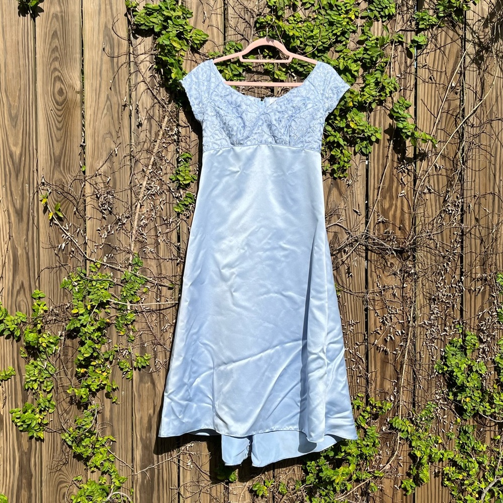Vintage Bridgerton-Style Formal Gown